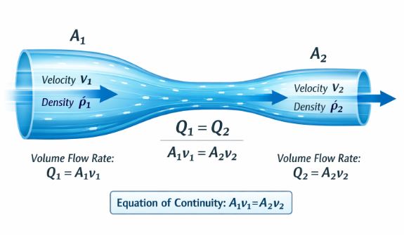 Equation of continuity.