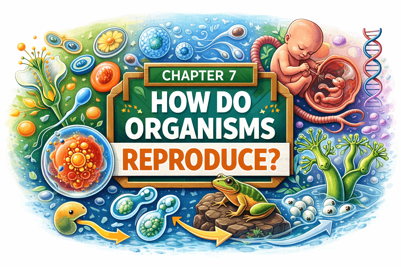 How do organisms Reproduce class 10 NCERT solutions