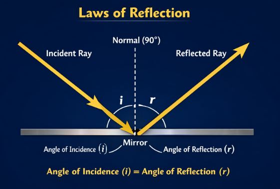 Law of reflection
