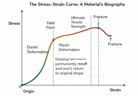 Stress stran curve