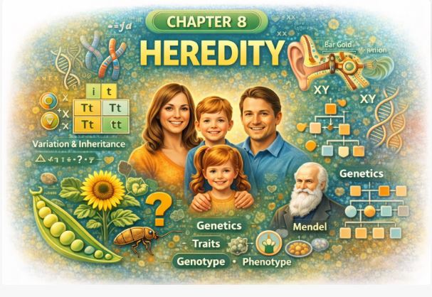 Class 10 Heredity Chapter 8 Notes