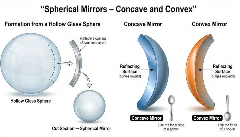 Concave and Convex Mirrors
