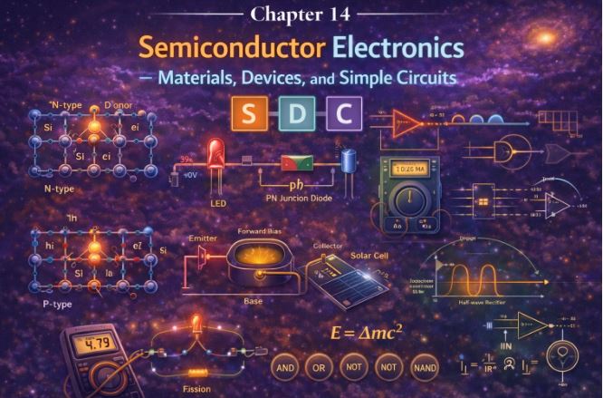Class 12 Physics Chapter 14 Semiconductor Notes