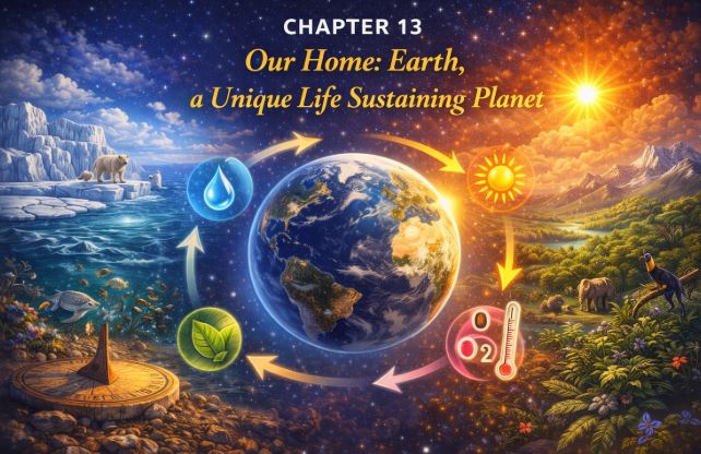 Class 8 Science Our Home Earth Notes