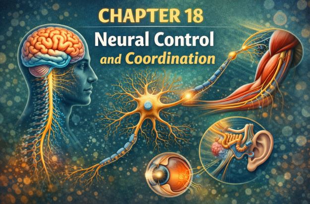 Class 11 Biology Chapter 18 Neural Control and Coordination notes