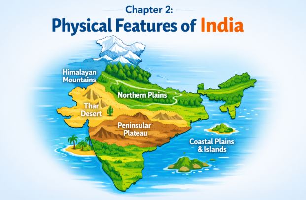 Class 9 Physical Features of India Notes
