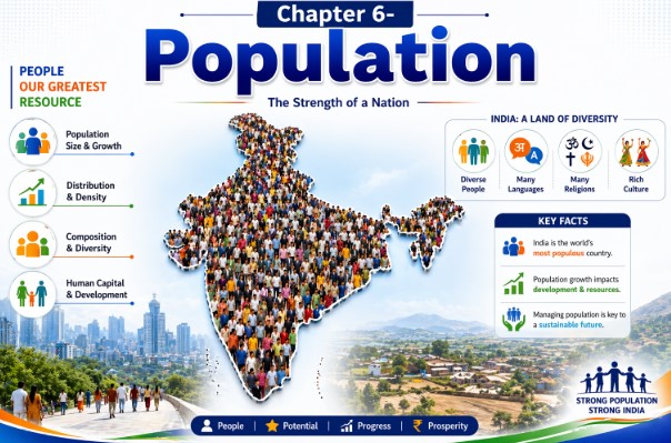 Class 9 Contemporary India Chapter 6  Population Notes