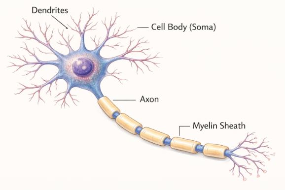 Structure of a Multipolar Neuron