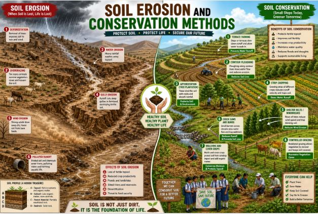 Soil Erosion and Conservation Methods